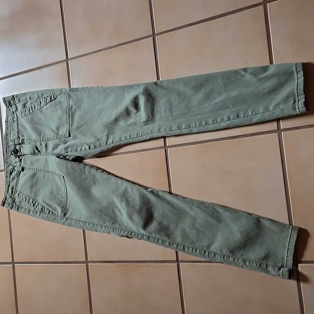 Cabi Green Courdoroy Jeans